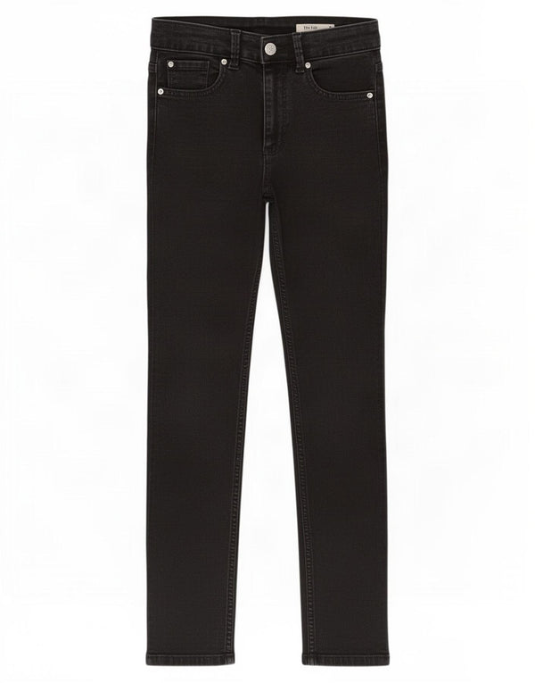 Blugi subțiri The Lily pentru femei Marks & Spencer UK 8 Small W26 L26 Bumbac negru