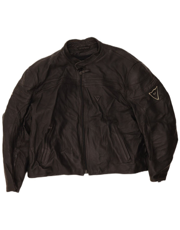 Jachetă Dainese Motorstyle din piele pentru bărbați UK 42 XL Negru