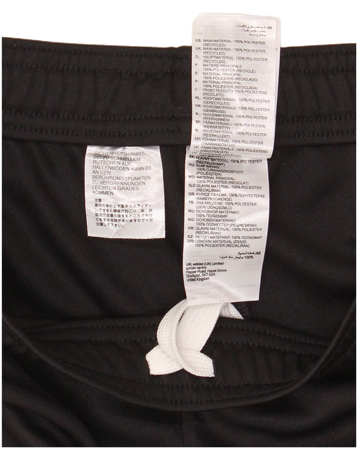 Pantaloni de trening Aeroready ADIDAS pentru bărbați, poliester negru mic