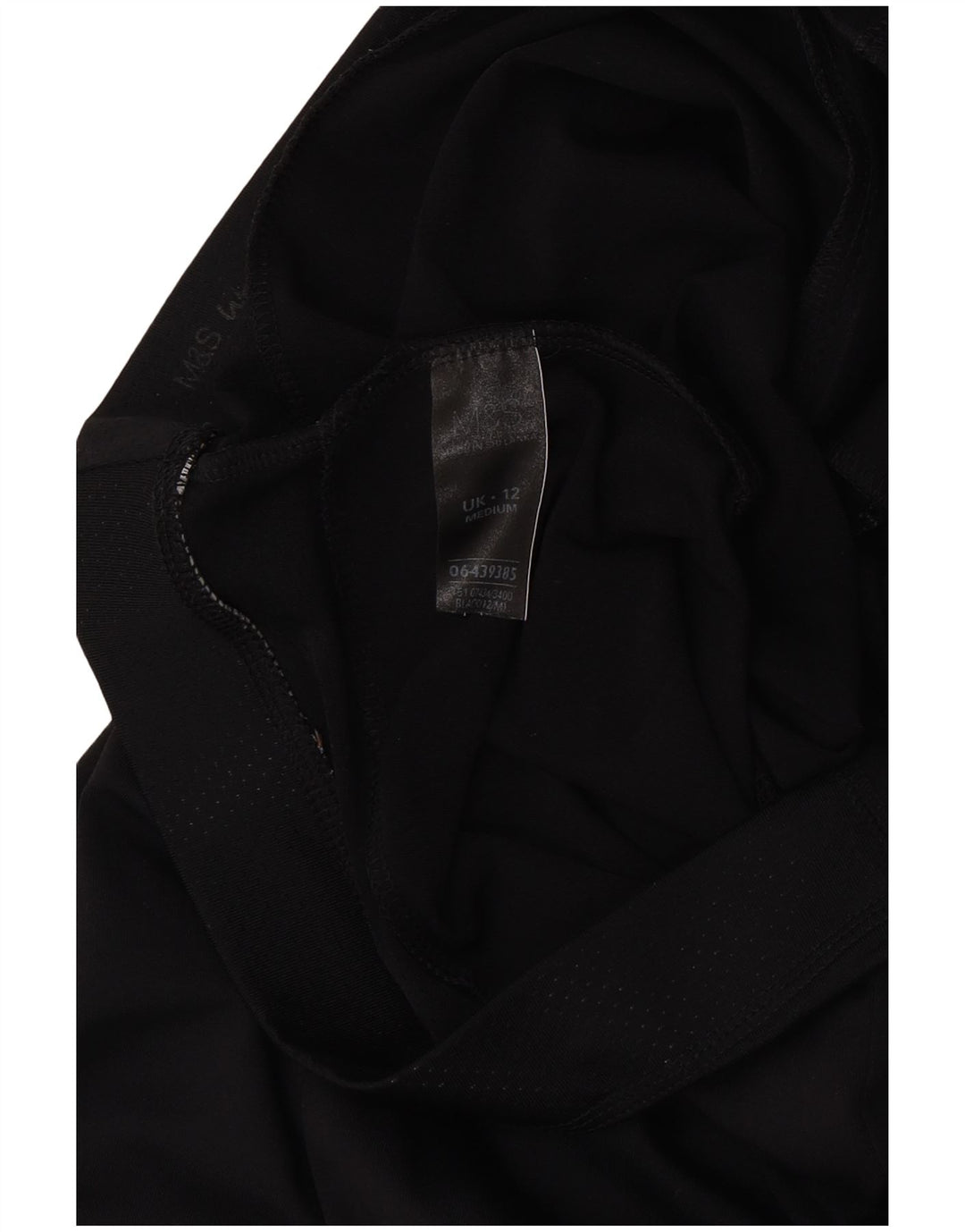 Pantaloni de trening pentru femei Marks & Spencer UK 12 Poliester mediu negru