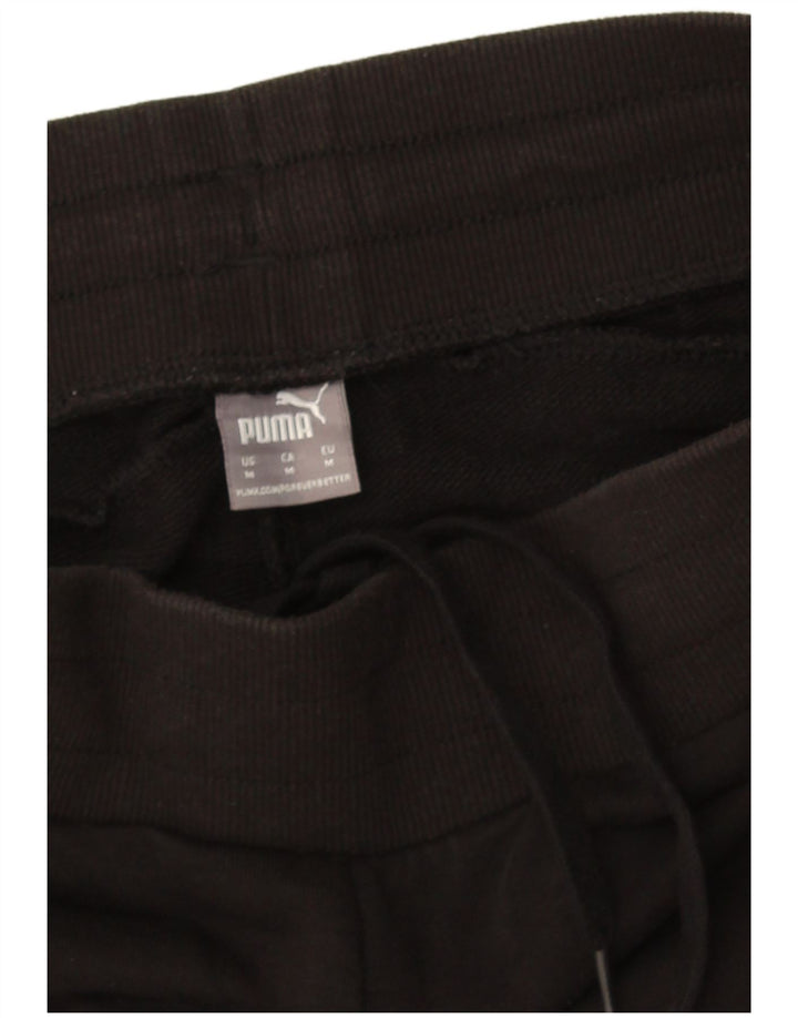 Pantaloni de trening Puma pentru bărbați Joggeri negri medii