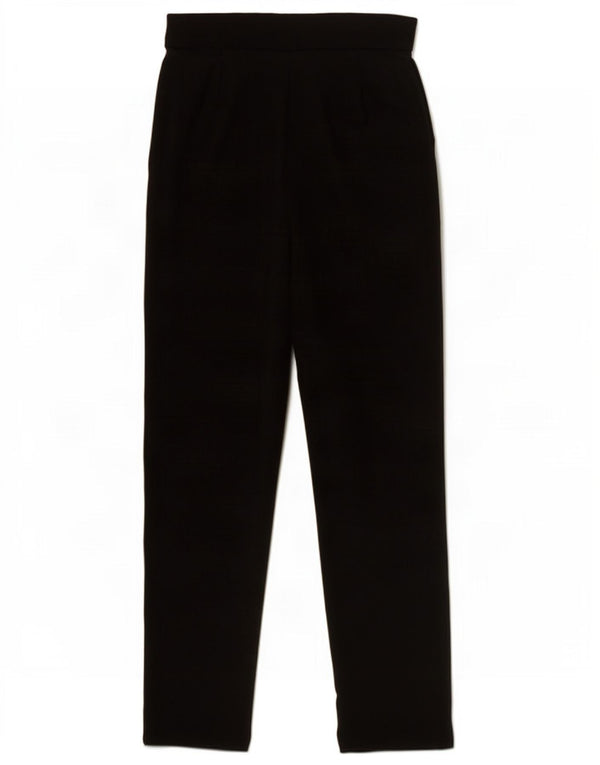 Marks & Spencer Pantaloni tăiați subțiri pentru femei UK 8 Small W27 L25 Black