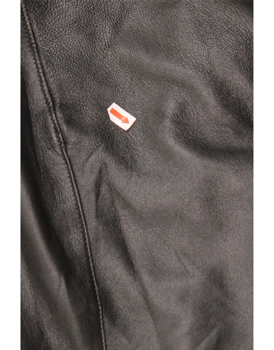 Fusta din piele pentru femei VINTAGE Medium W28 Negru