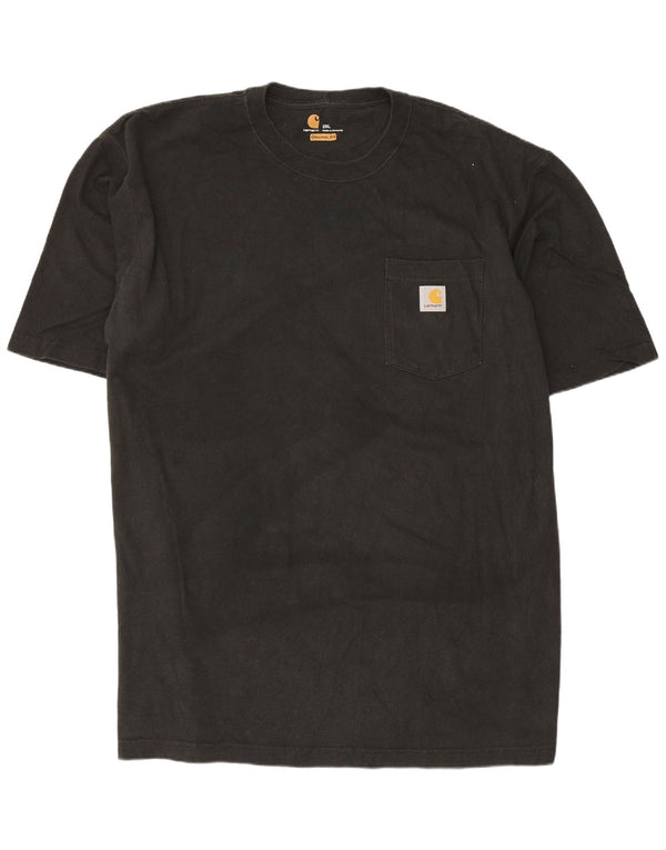 Tricou pentru bărbați Carhartt Original Fit Top 2XL bumbac negru