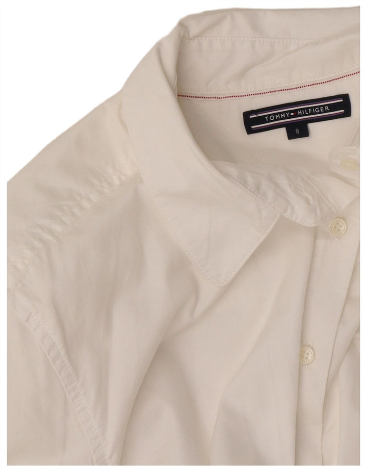 Cămașă Tommy Hilfiger pentru femei US 8 Medium White
