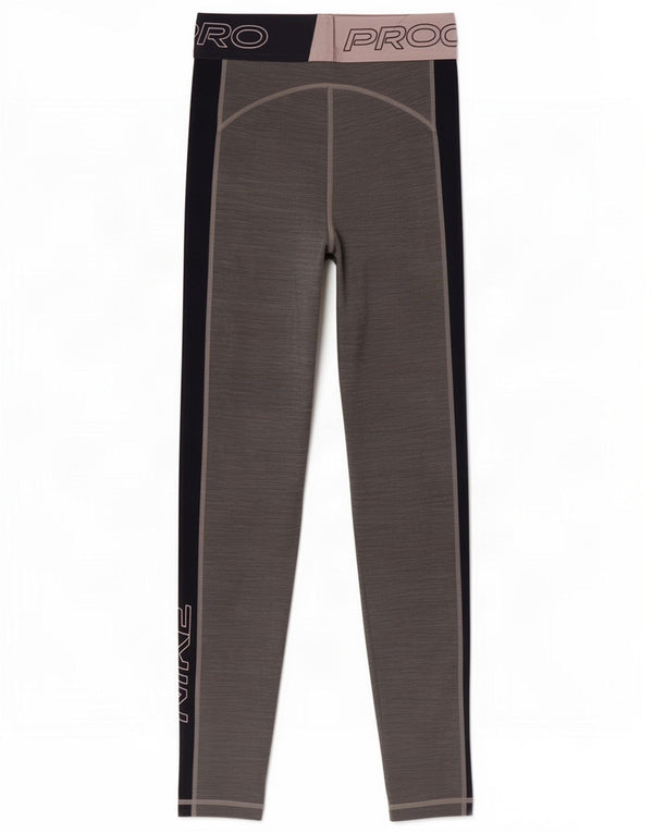 Leggings Nike Dri Fit Graphic pentru femei UK 4 XS Gri poliester color bloc