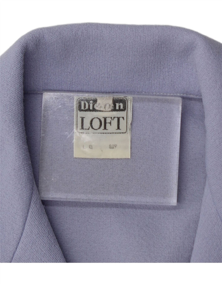 LOFT Womens Blouse Top EU 40 Medium Purple Polyester Vintage Loft and Second-Hand Loft from Messina Hembry 