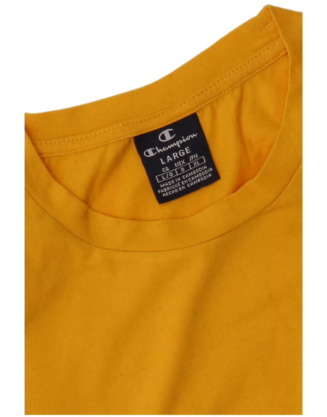 Tricou grafic Champion pentru bărbați Top mare galben
