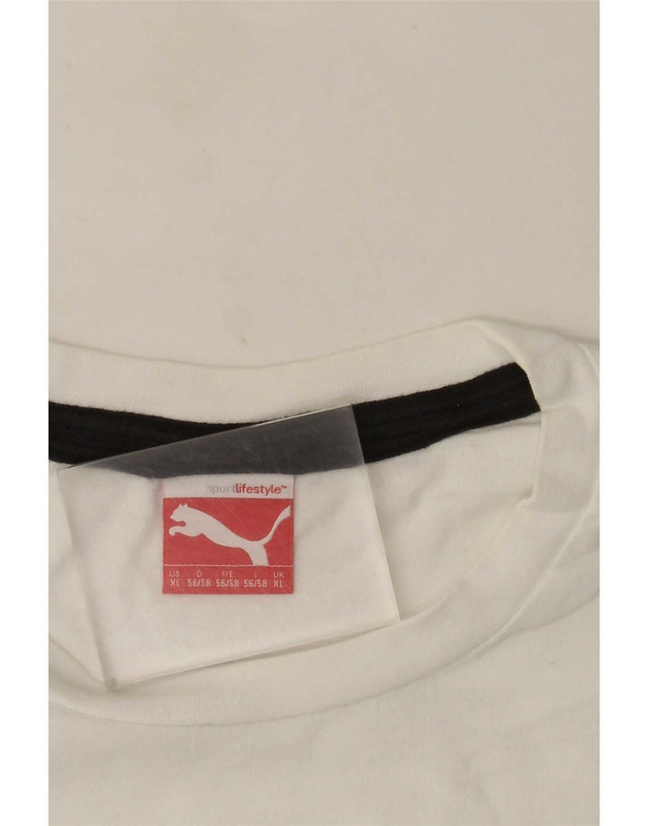 Tricou pentru bărbați Puma Top XL Alb