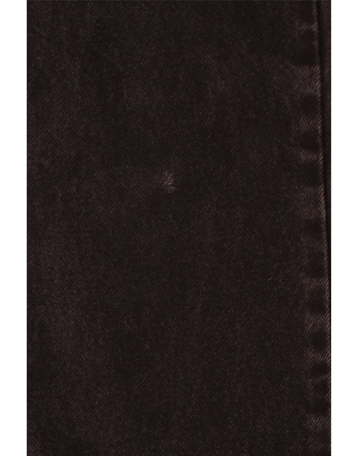 WRANGLER Blugi drepti pentru bărbați W29 L27 bumbac negru