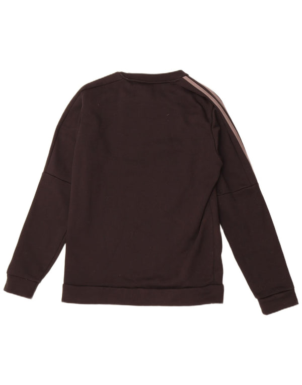 Adidas Mens Sweatshirt Jumper Small Black Cotton