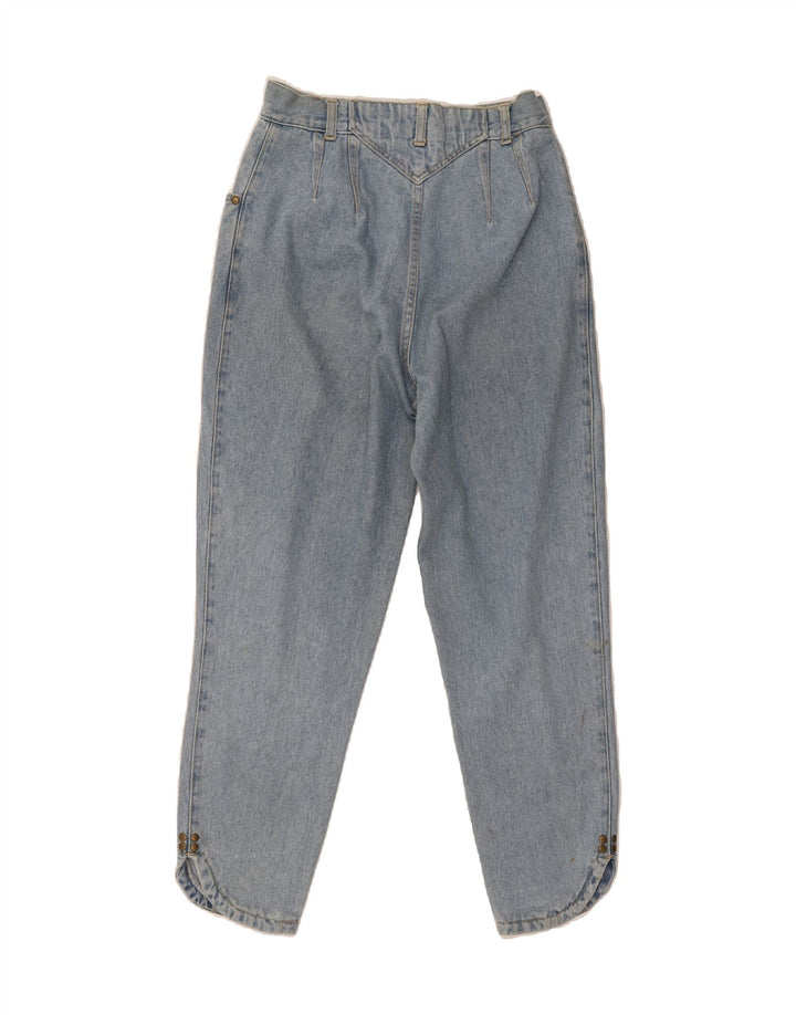 VINTAGE Womens Straight Jeans IT 42 Medium W28 L26 Blue Cotton Vintage Vintage and Second-Hand Vintage from Messina Hembry 