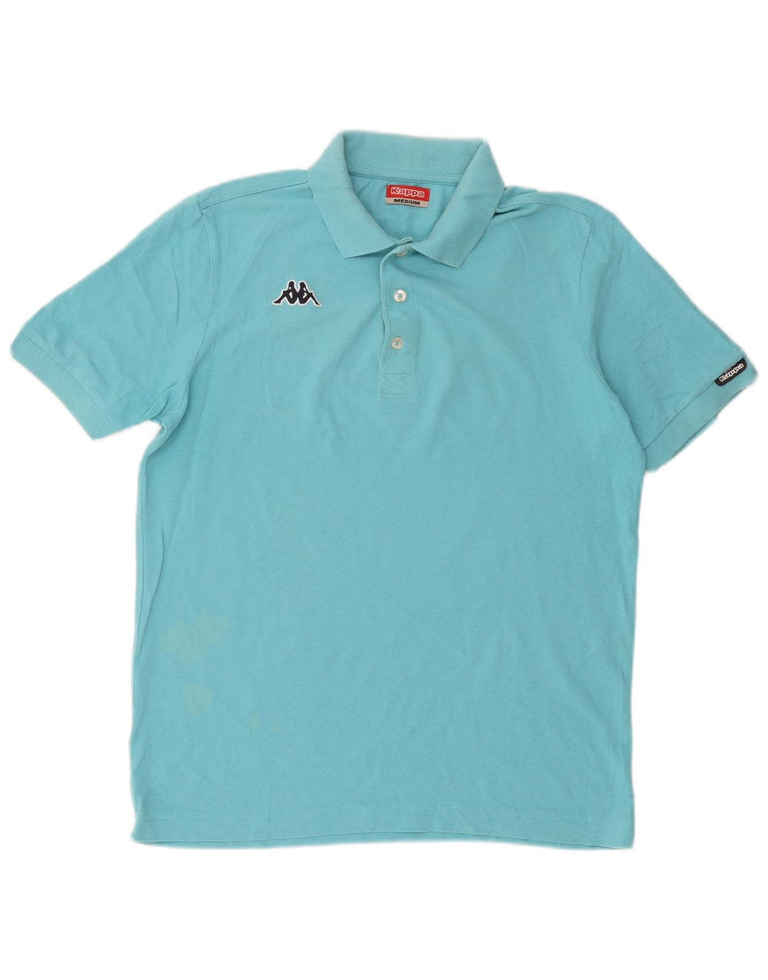 Tricou polo pentru bărbați Kappa, albastru mediu