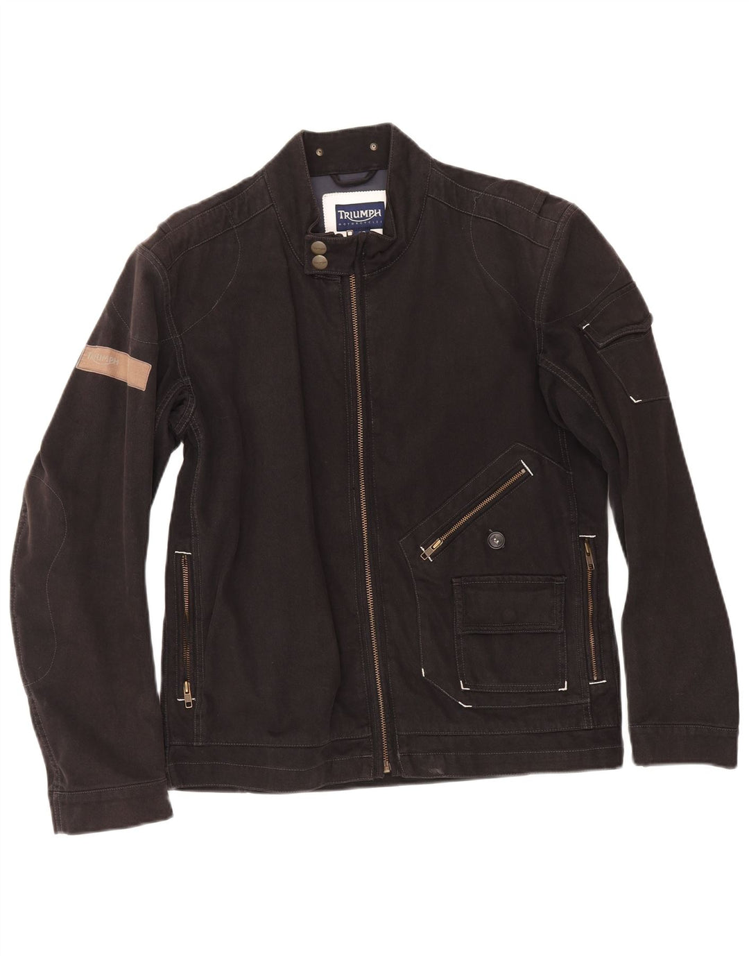 Jachetă Triumph Racer pentru bărbați IT 50 Large Black