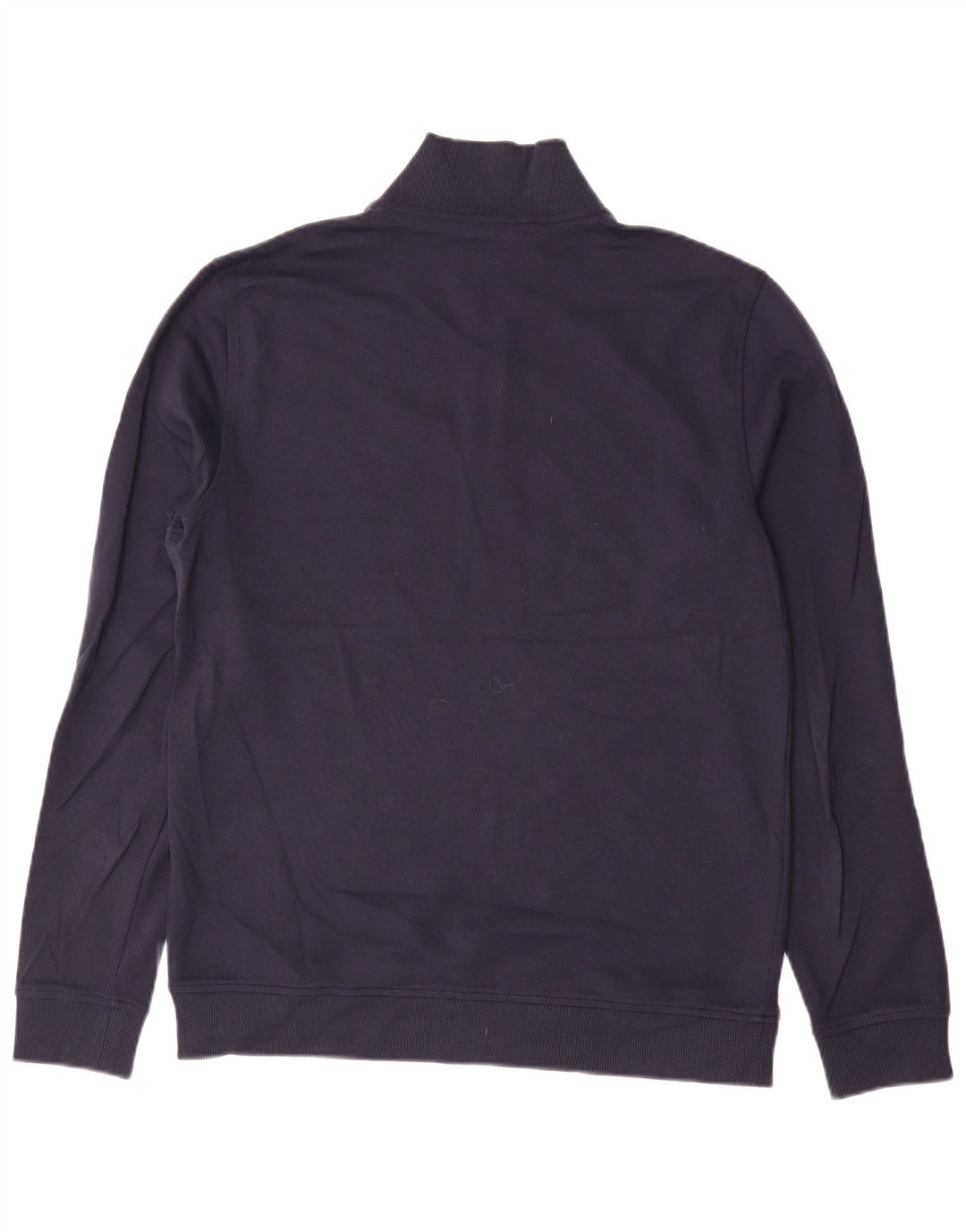 Pulover pentru bărbați Ted Baker, cu fermoar, cu gât, mărimea 3, bumbac, albastru bleumarin mediu