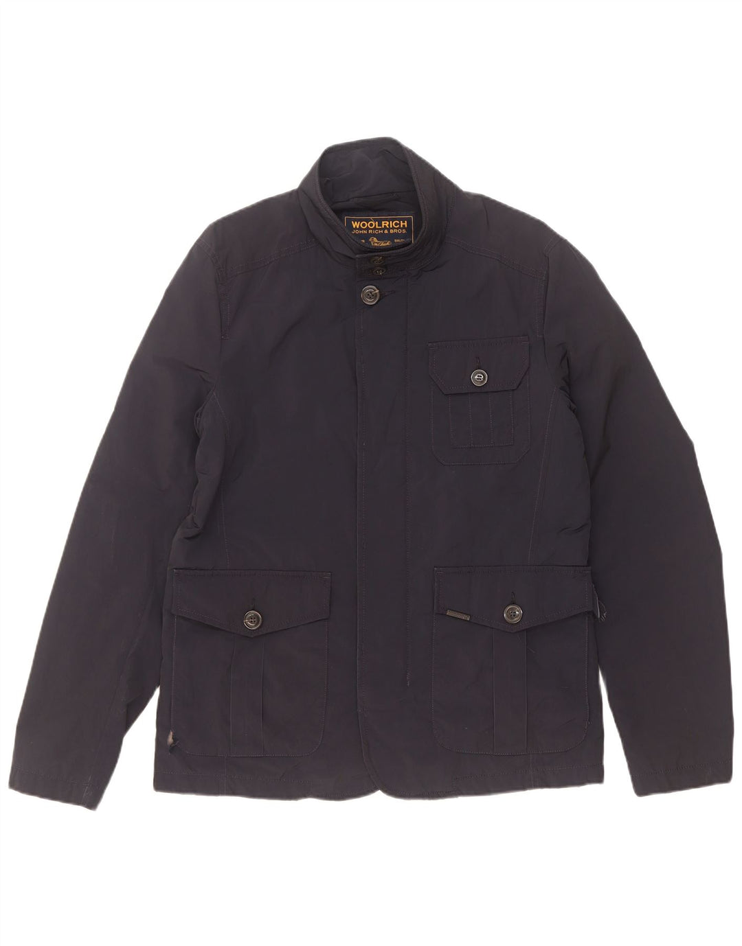 Jachetă Woolrich pentru bărbați, UK 38, poliester, albastru, mediu