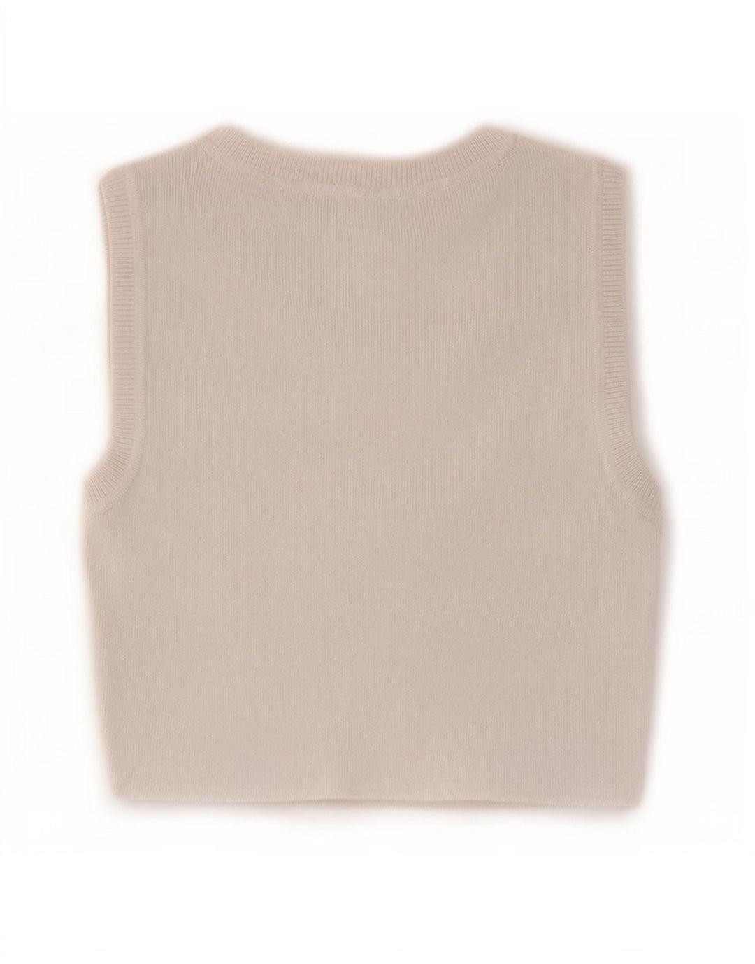 Top cu vestă pentru femei Zara UK 12 Medium White Viscose