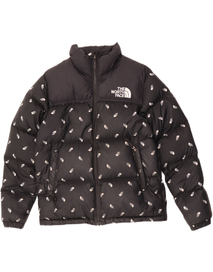 Jachetă căptușită cu grafică The North Face pentru băieți 14-15 ani XL poliester negru