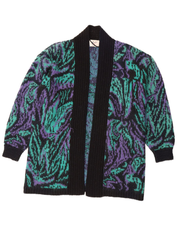 Amari Pulover cardigan cu paragate supradimensionat pentru femei UK 10 mic multicolor
