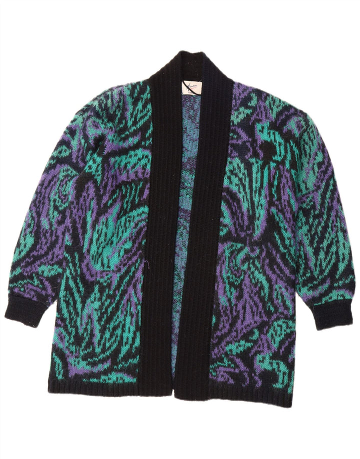 Amari Pulover cardigan cu paragate supradimensionat pentru femei UK 10 mic multicolor