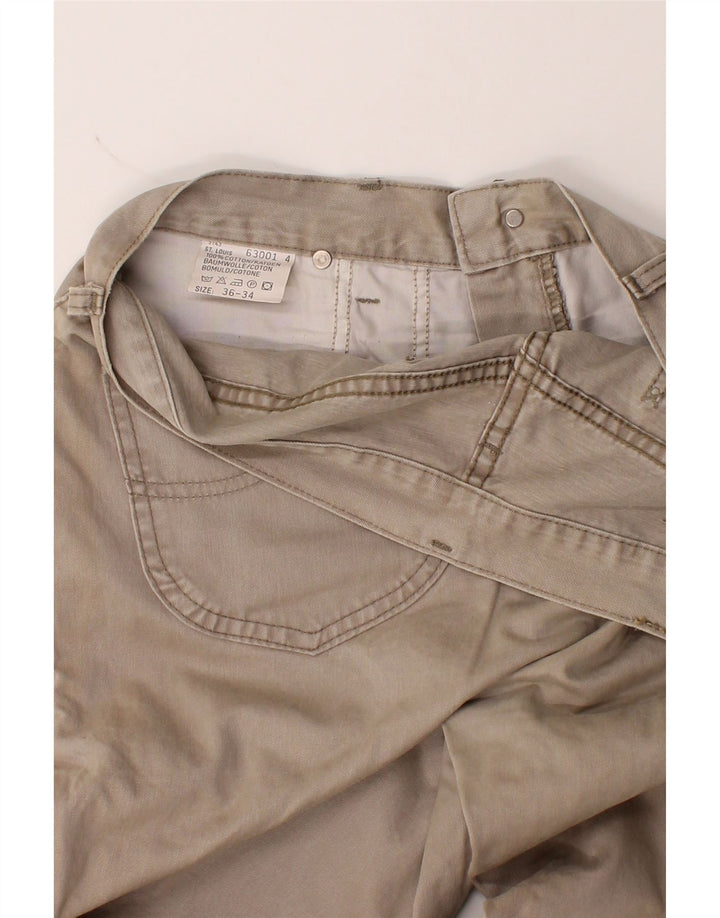 LEE Mens Slim Jeans W36 L30 Beige Cotton Vintage Lee and Second-Hand Lee from Messina Hembry 