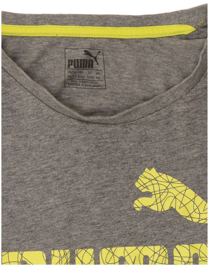 Tricou grafic pentru bărbați Puma Top 2XL gri