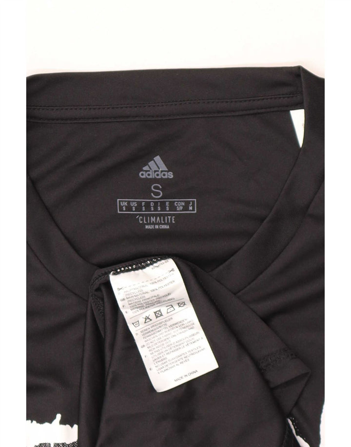 Tricou Adidas Climalite Graphic Top Mic Negru Poliester
