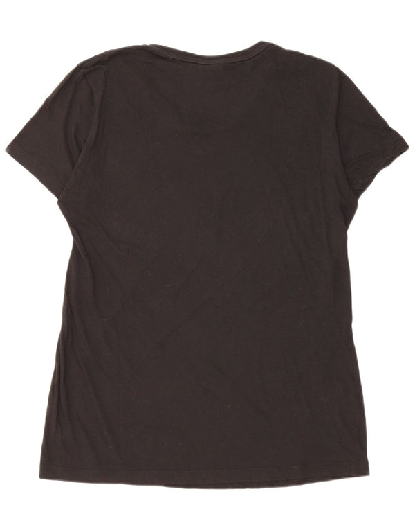 Tricou grafic Adidas pentru femei Top UK 14 Large Negru