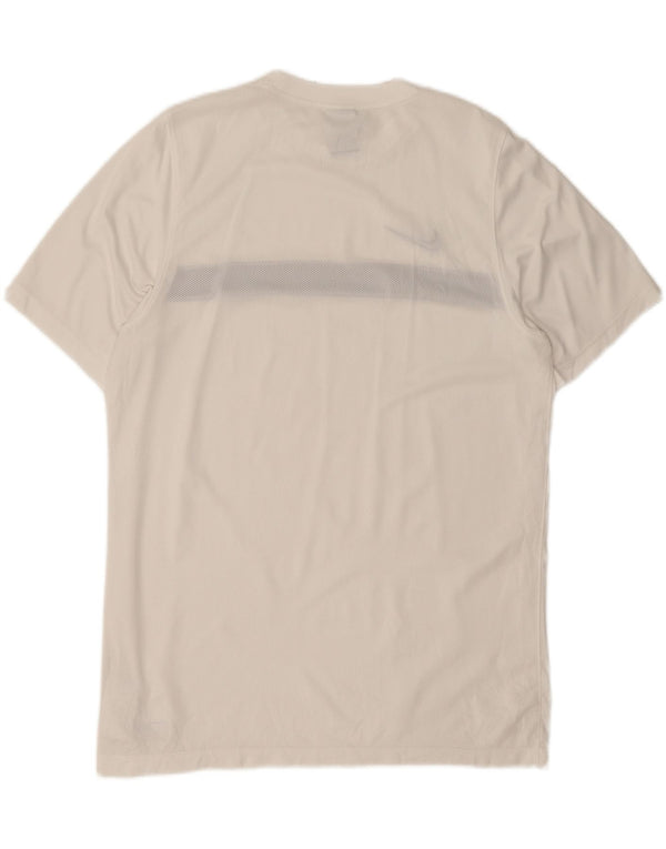 Tricou pentru bărbați Nike Dri Fit Top XL, alb, poliester color bloc
