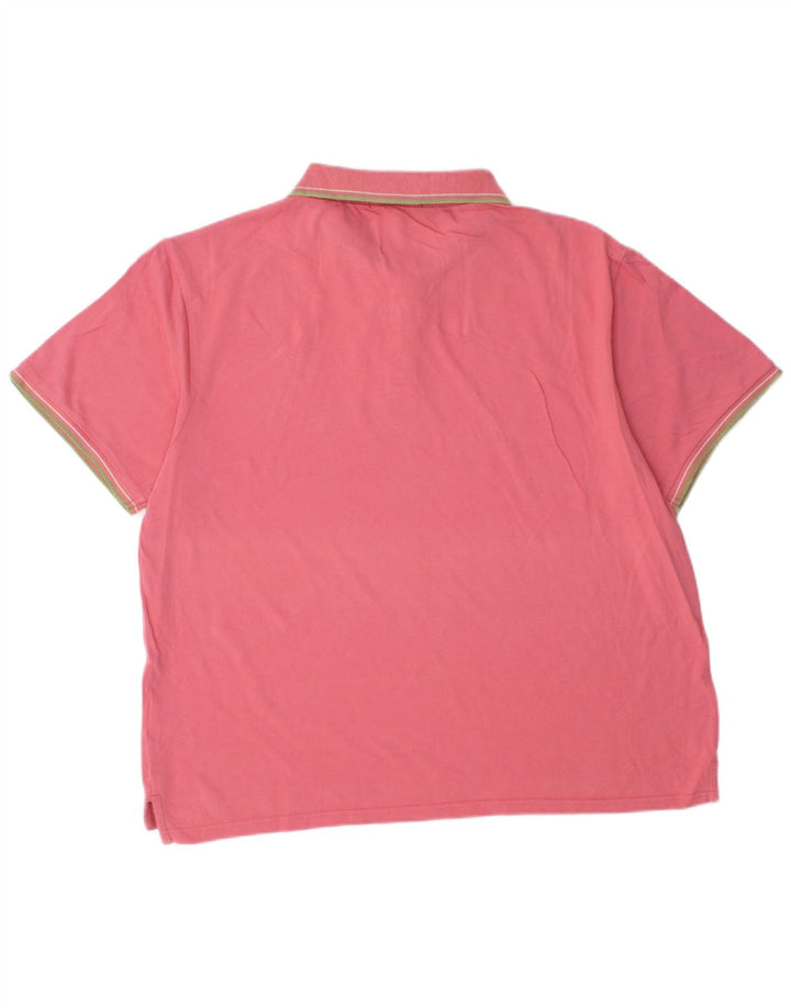 Tricou polo Trussardi pentru bărbați 3XL roz