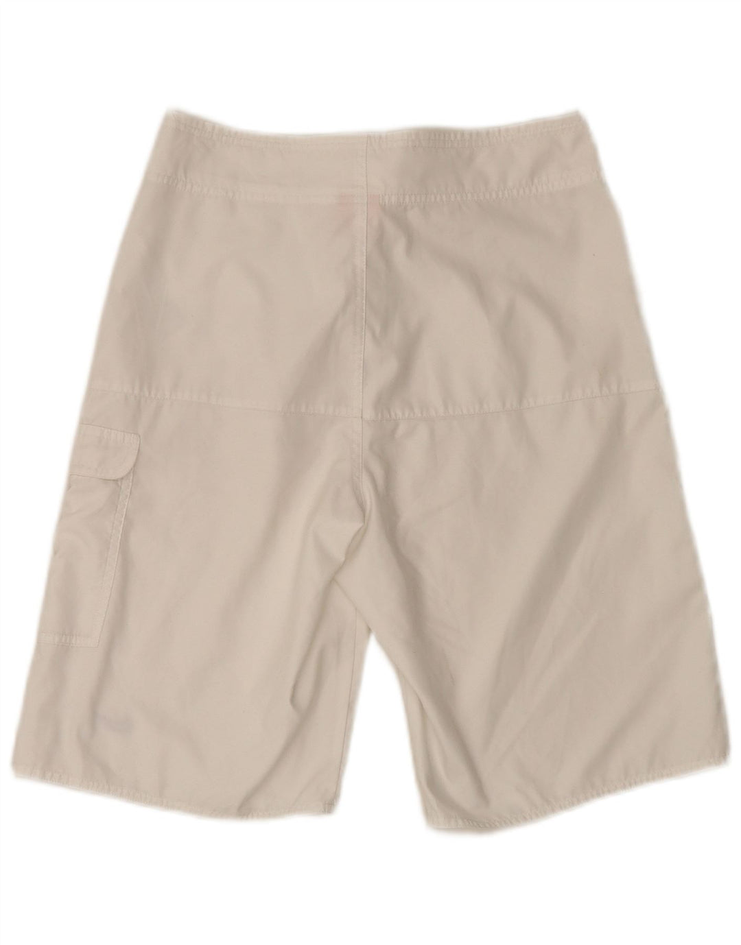 Pantaloni scurți de înot Nike pentru bărbați, poliester alb, mic