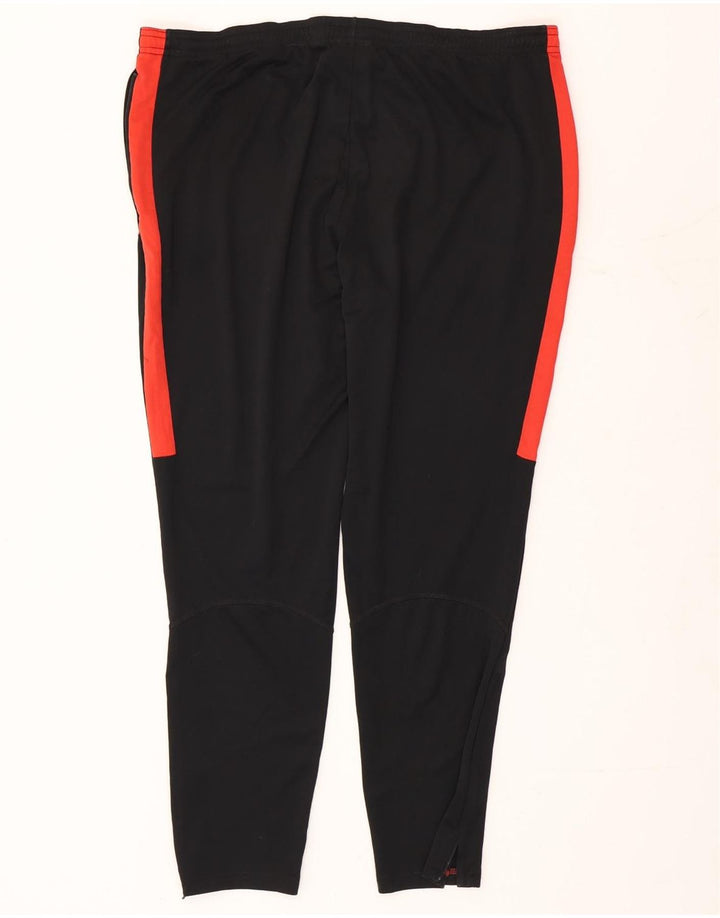Pantaloni de trening Nike Dri Fit pentru bărbați, negru mediu, poliester color bloc
