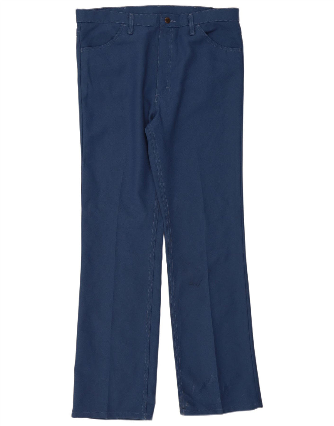Pantaloni casual drepti pentru bărbați Wrangler W38 L34 poliester albastru