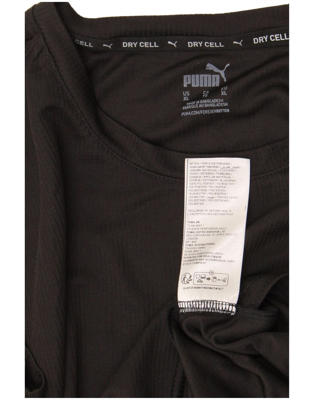 Tricou pentru bărbați Puma Top XL Negru
