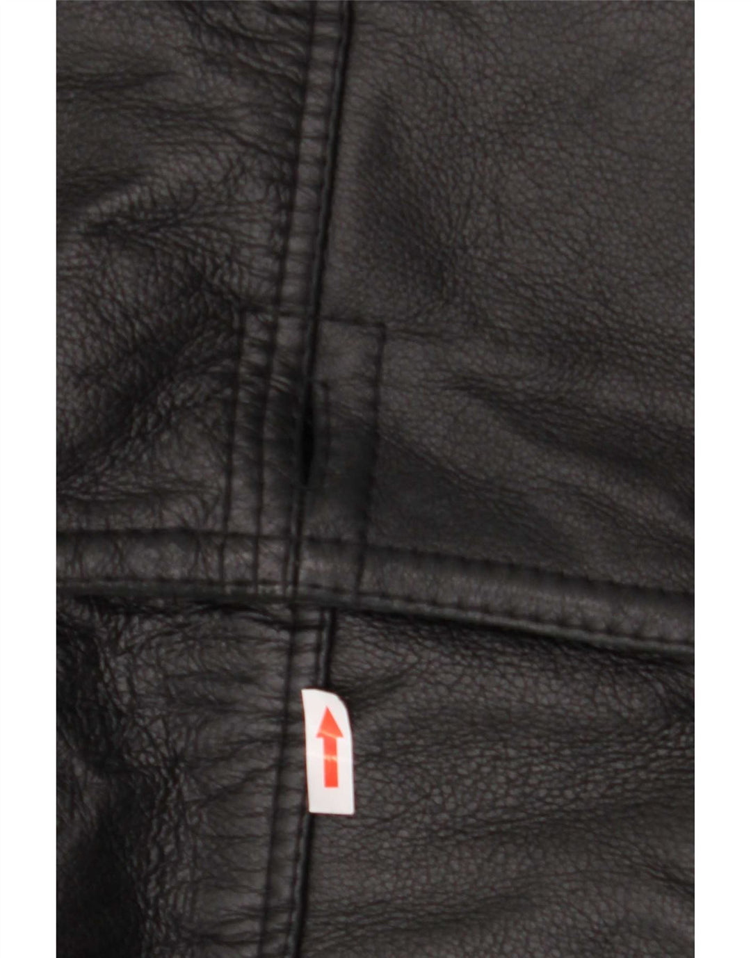 Jachetă vintage pentru bărbați din shearling IT 50 Large Black