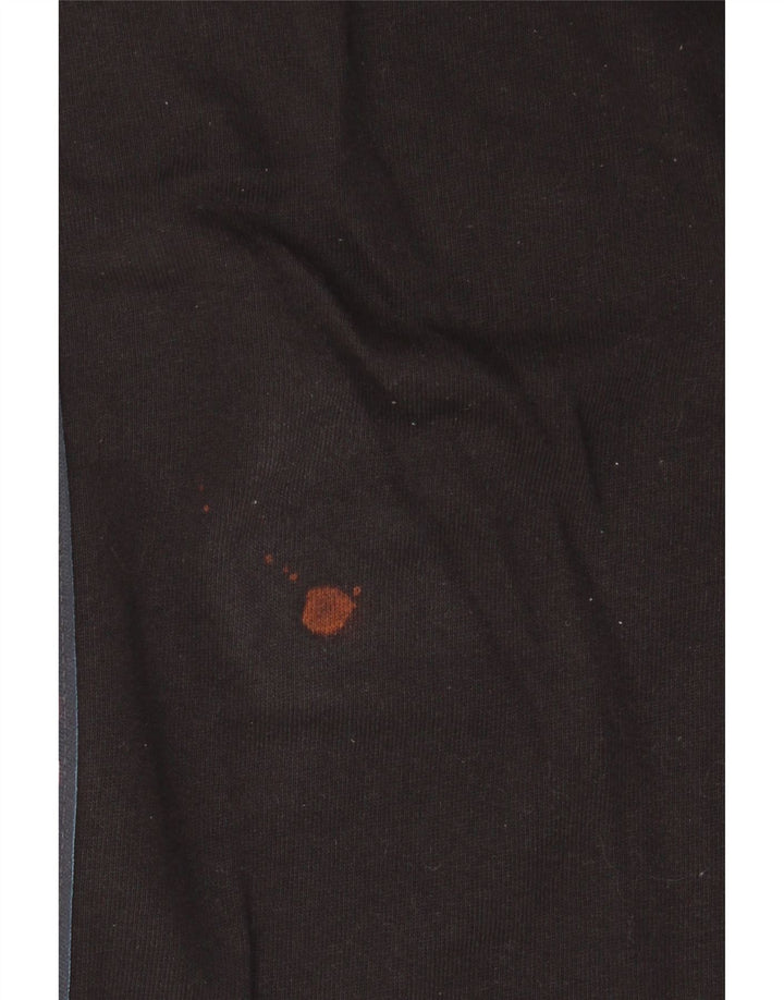 Pantaloni de trening cu grafică pentru bărbați Kappa Pantaloni de jogging, mediu negru, color block