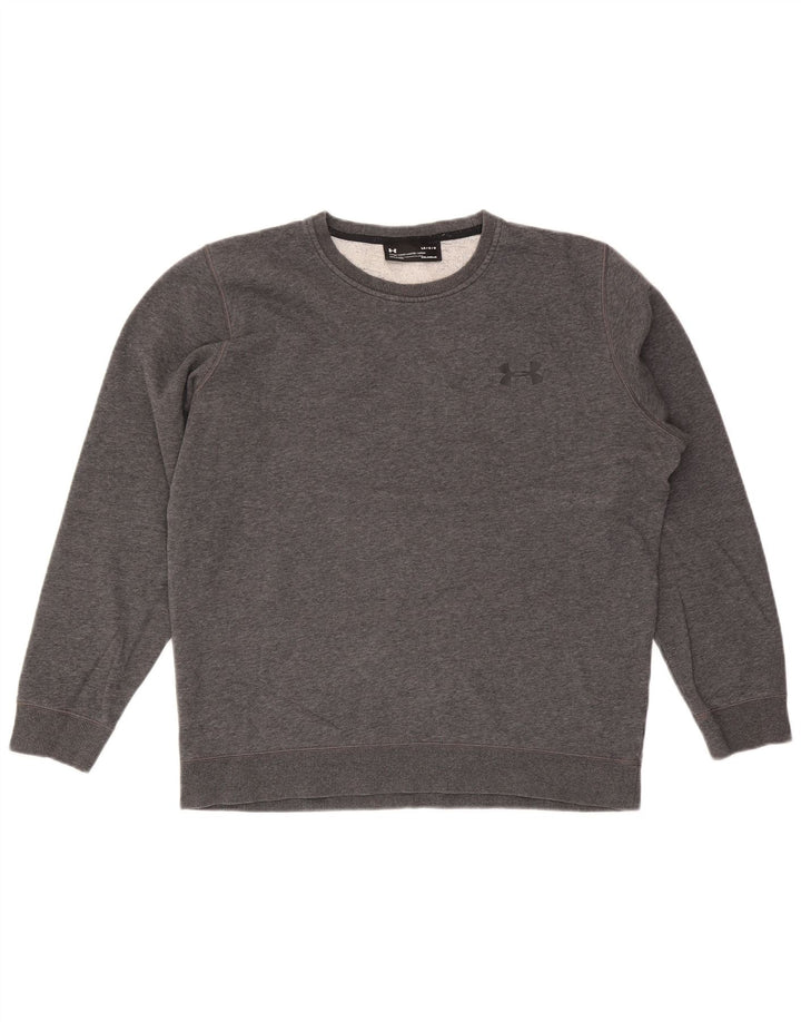 Pulover pentru bărbați Under Armour Cold Gear Sweatshirt Large Grey Flecked