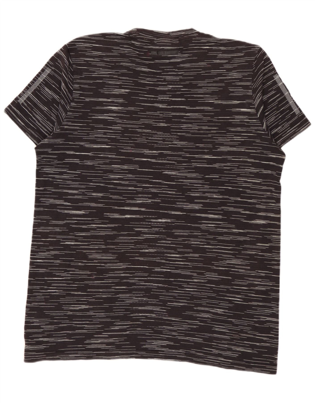 Tricou pentru bărbați ADIDAS Top Medium Black Pinstripe Bumbac