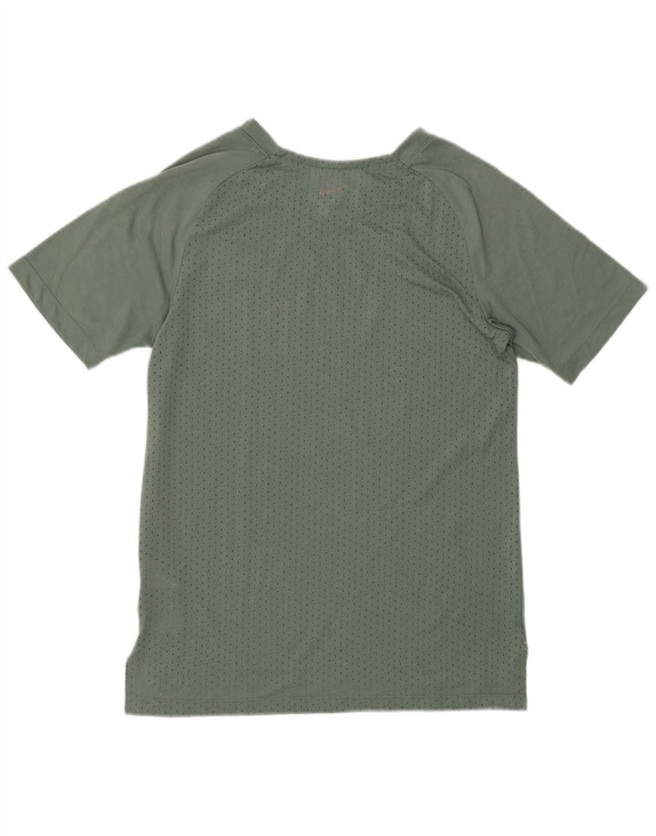 Tricou NIKE Dri Fit pentru femei Top UK 10 Poliester verde mic