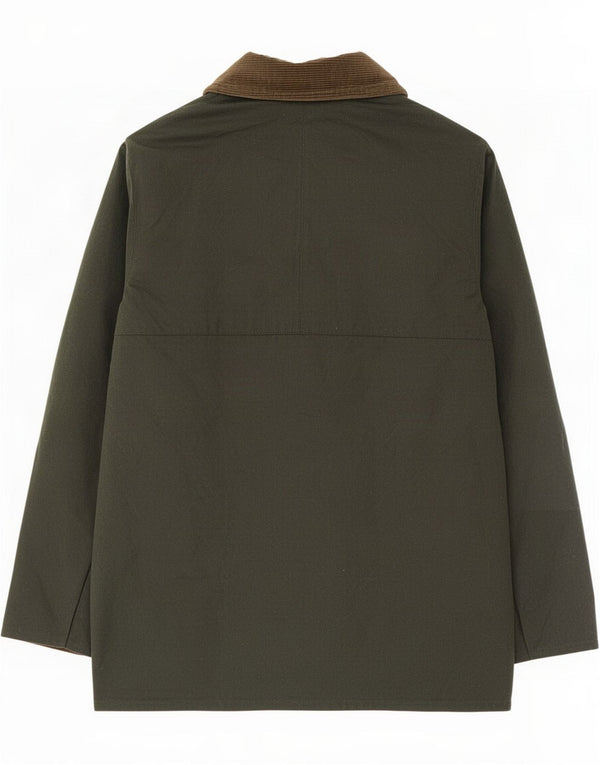 Jachetă Vintage pentru bărbați din bumbac cerat UK 46 3XL Verde