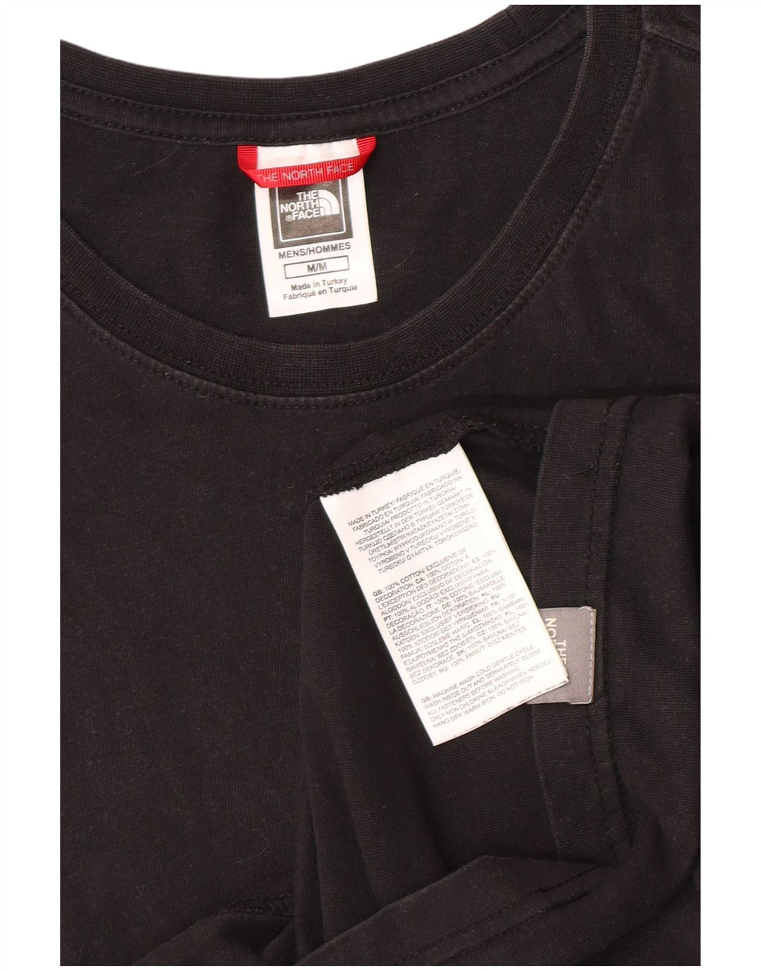 Tricou grafic pentru bărbați The North Face Top Medium Black Bumbac
