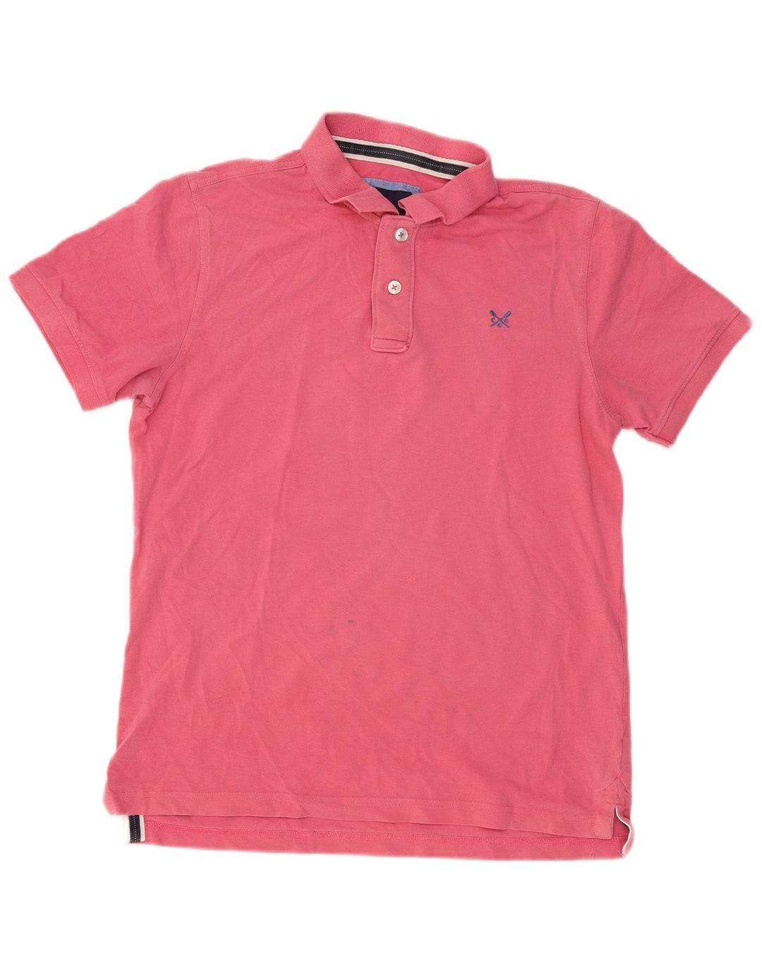 Crew Clothing Tricou polo pentru bărbați, bumbac roz mediu