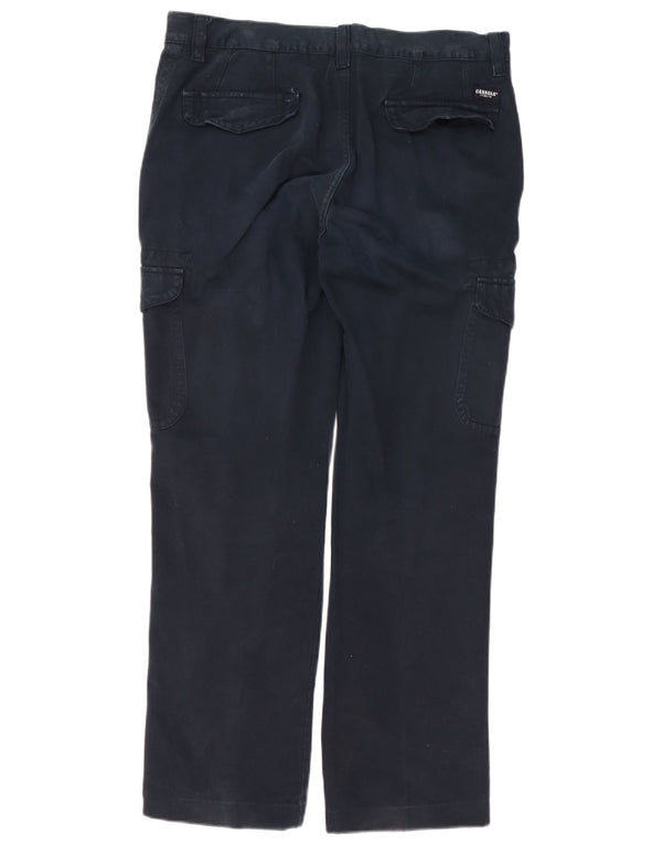 Pantaloni cargo drepti pentru bărbați Carrera W36 L30 bumbac bleumarin