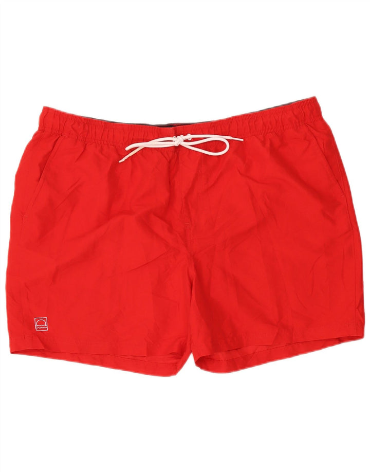 Pantaloni scurți de înot pentru bărbați Marks & Spencer 2XL poliester roșu