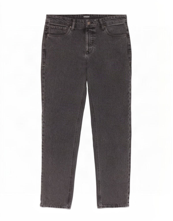 Blugi drepți pentru bărbați Jack & Jones W32 L32 bumbac gri
