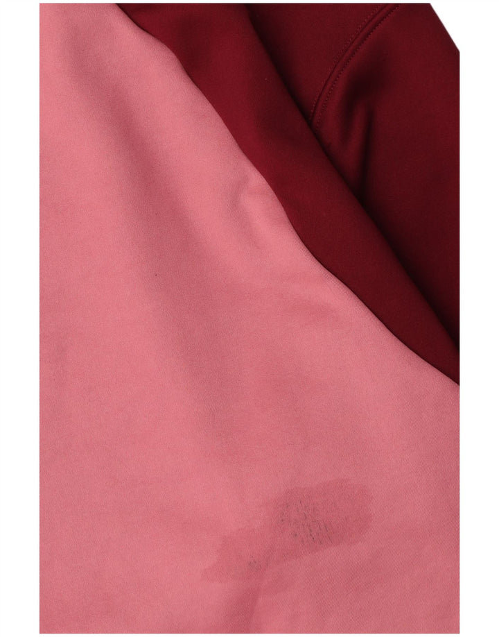 Pulover Nike pentru bărbați, bumbac color block, roz mediu