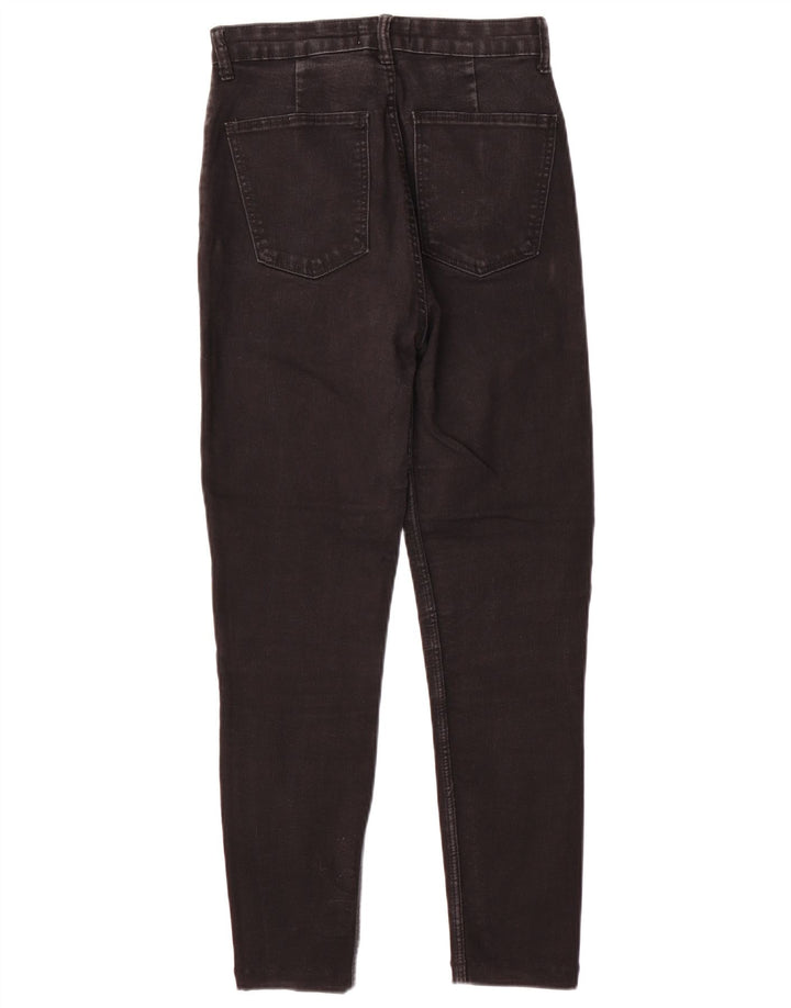 Blugi conici pentru femei Zara EU 38 Mici W28 L26 Negri