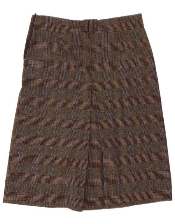 Fusta Midi pentru femei Marlboro Classics EU 42 Large W32 Brown Houndstooth