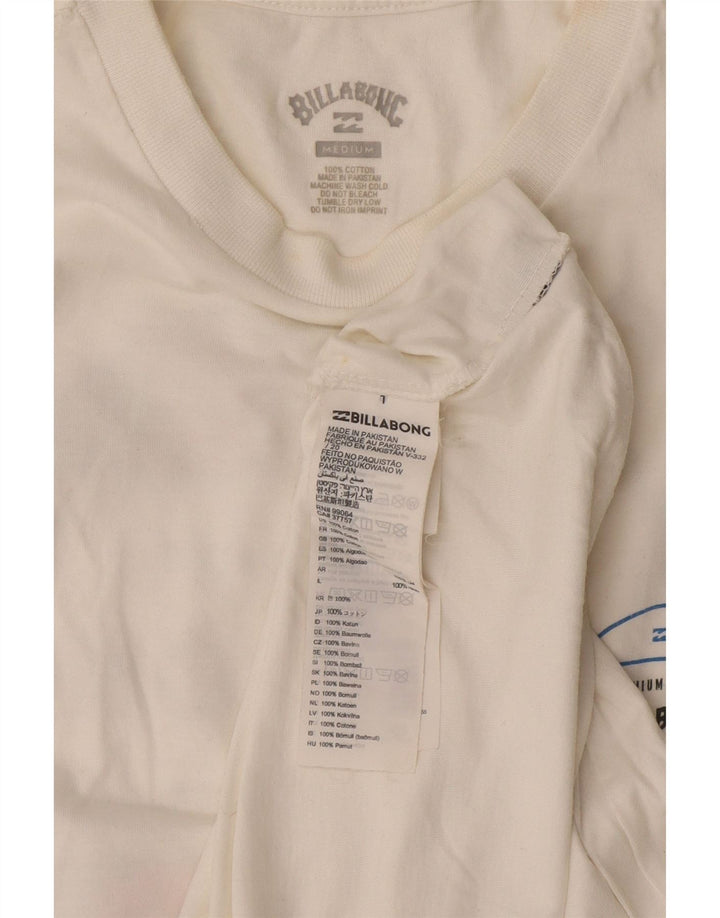 Tricou grafic pentru bărbați Billabong Top Medium White Bumbac