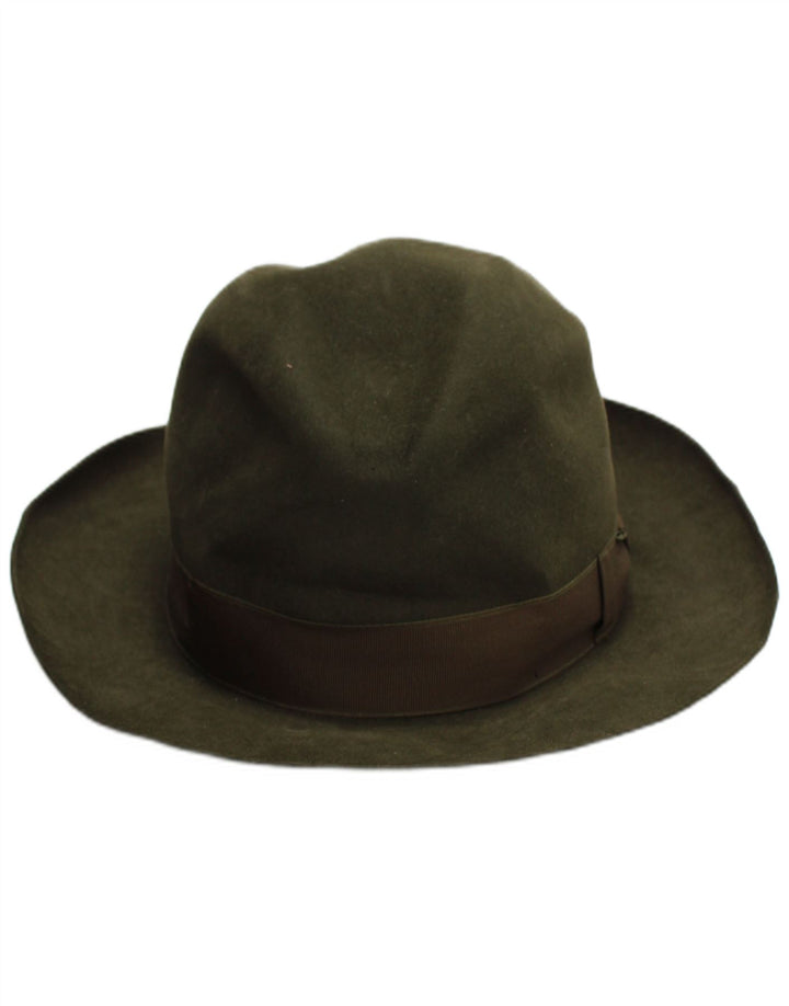 Pălărie Fedora pentru bărbați Cervo Medium Khaki Classic